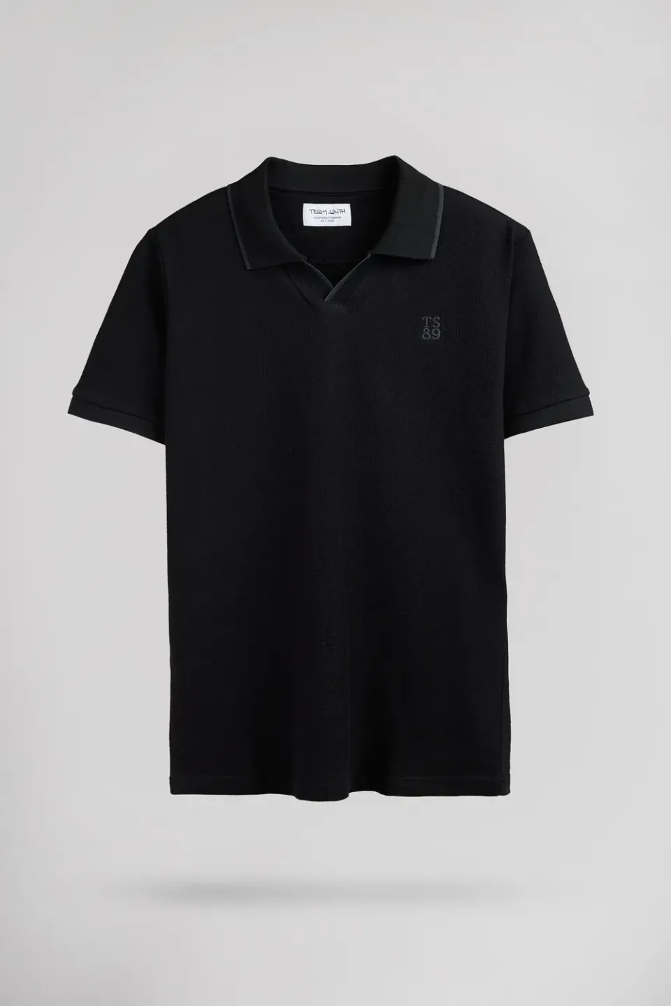 Teddy Smith P-Soner MC polo uomo Nero spugna cotone