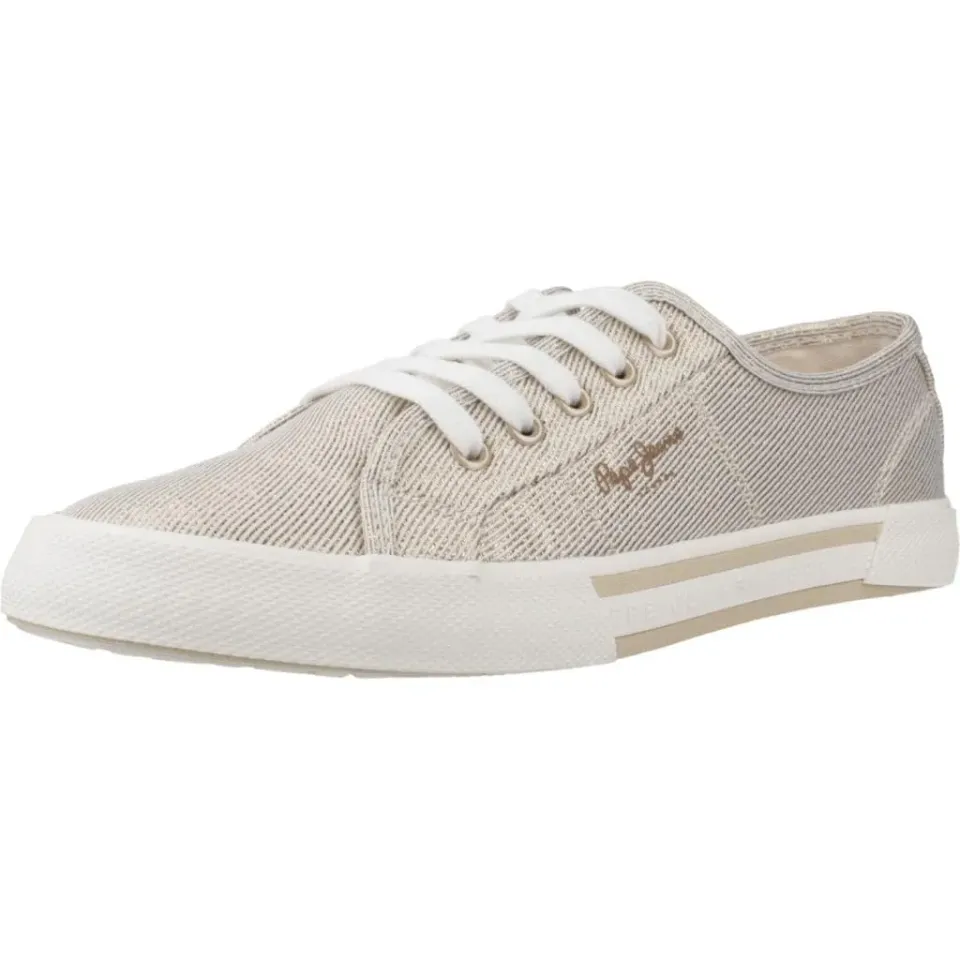 Pepe Jeans Brady Party W sneaker donna argento