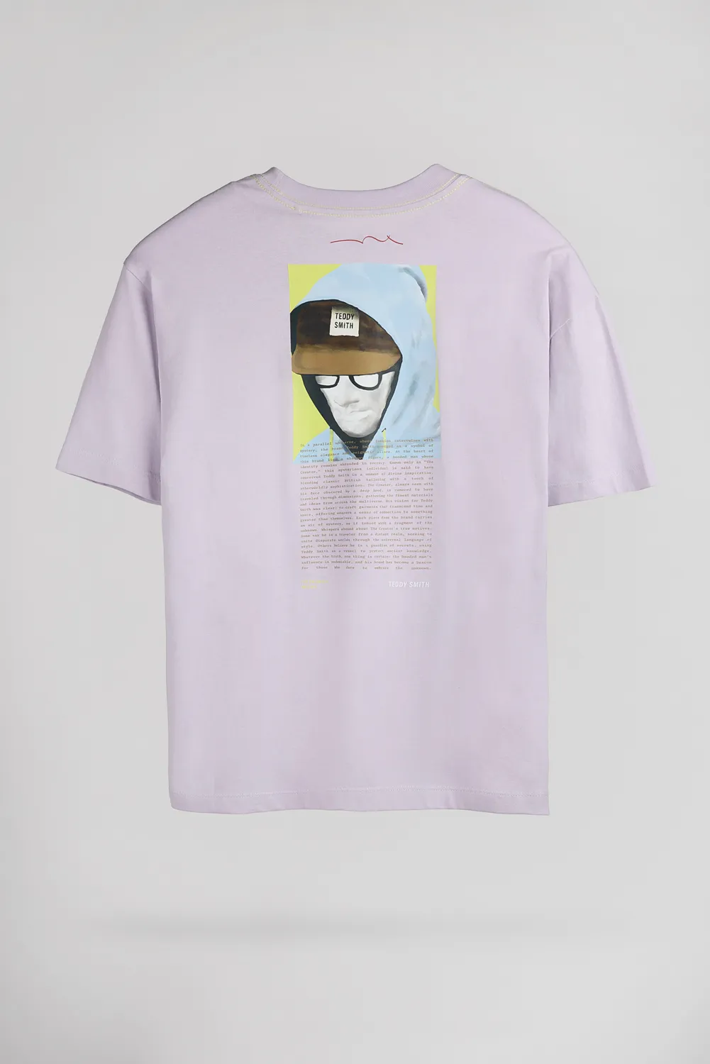 Teddy Smith T-Diego MC JR T-Shirt Lavanda Bimbo