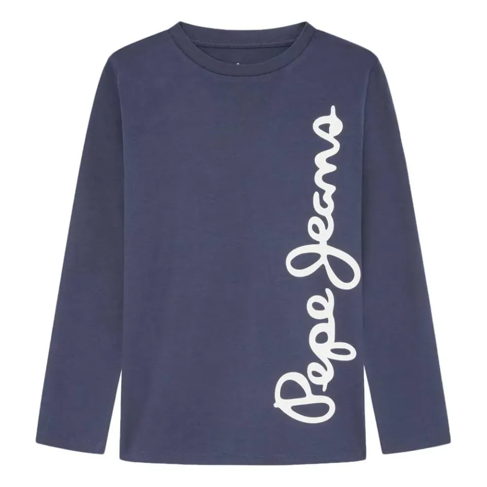 Pepe Jeans Waldo T-Shirt Uomo Maniche Lunghe Logo