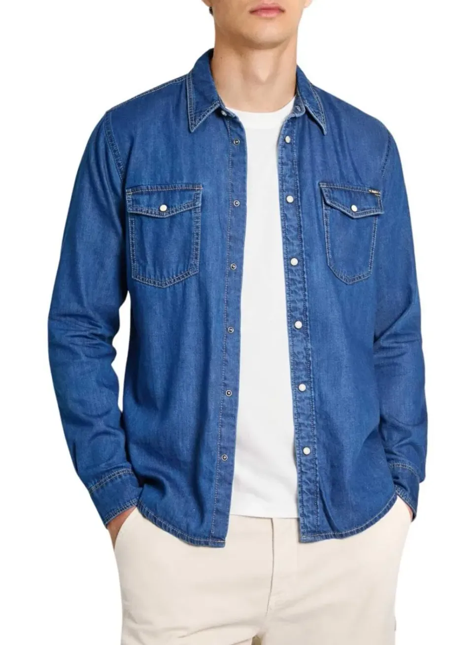 Pepe Jeans Regular Shirt PM308586 camicia jeans XXL