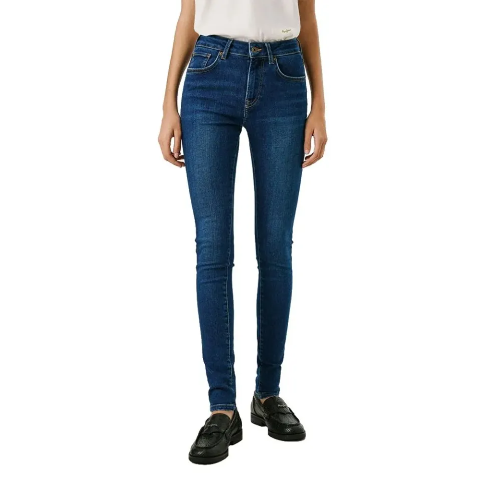 Pepe Jeans Regent Jeans Skinny Donna Vita Media
