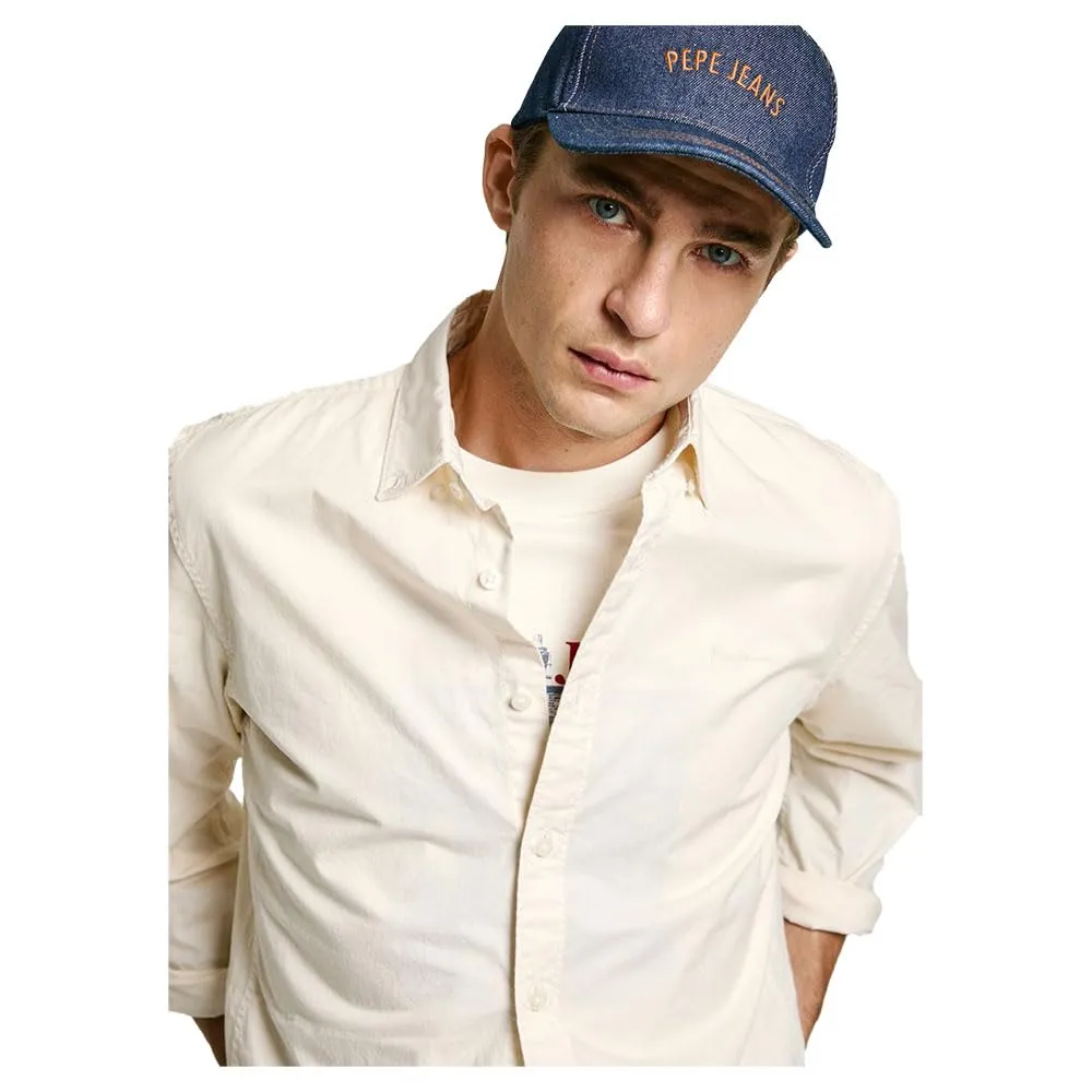 Pepe Jeans Manley camicia uomo M popeline regular fit