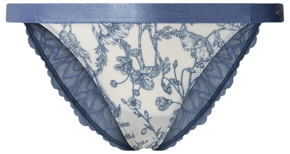Pepe Jeans Flower slip bikini donna M stampato pizzo