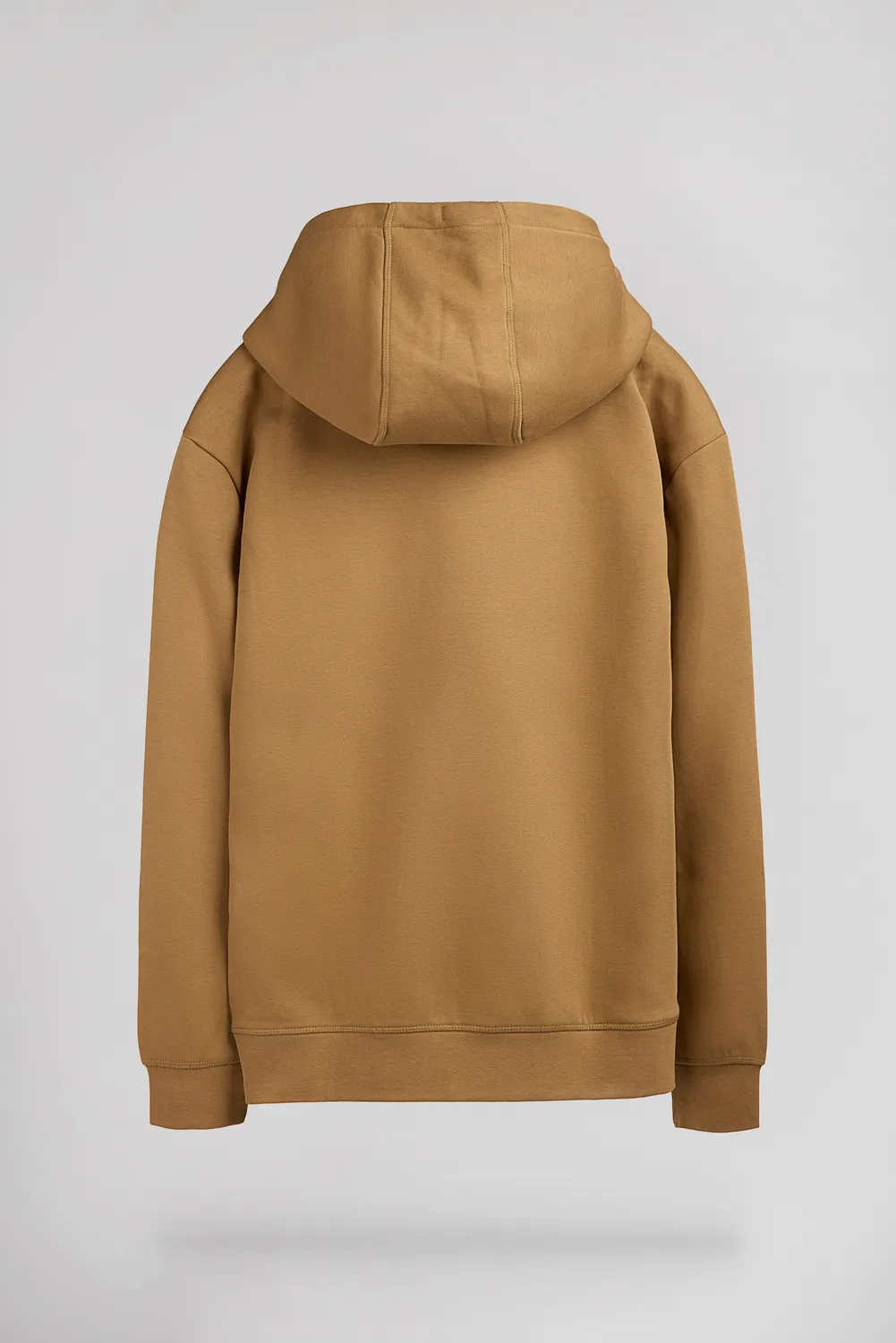 Teddy Smith S-Nark Felpa Uomo Cappuccio Nocciola Classica