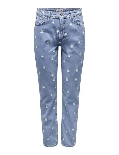 ONLY Jagger Mom Daisy jeans mom 30W / 32L vita alta