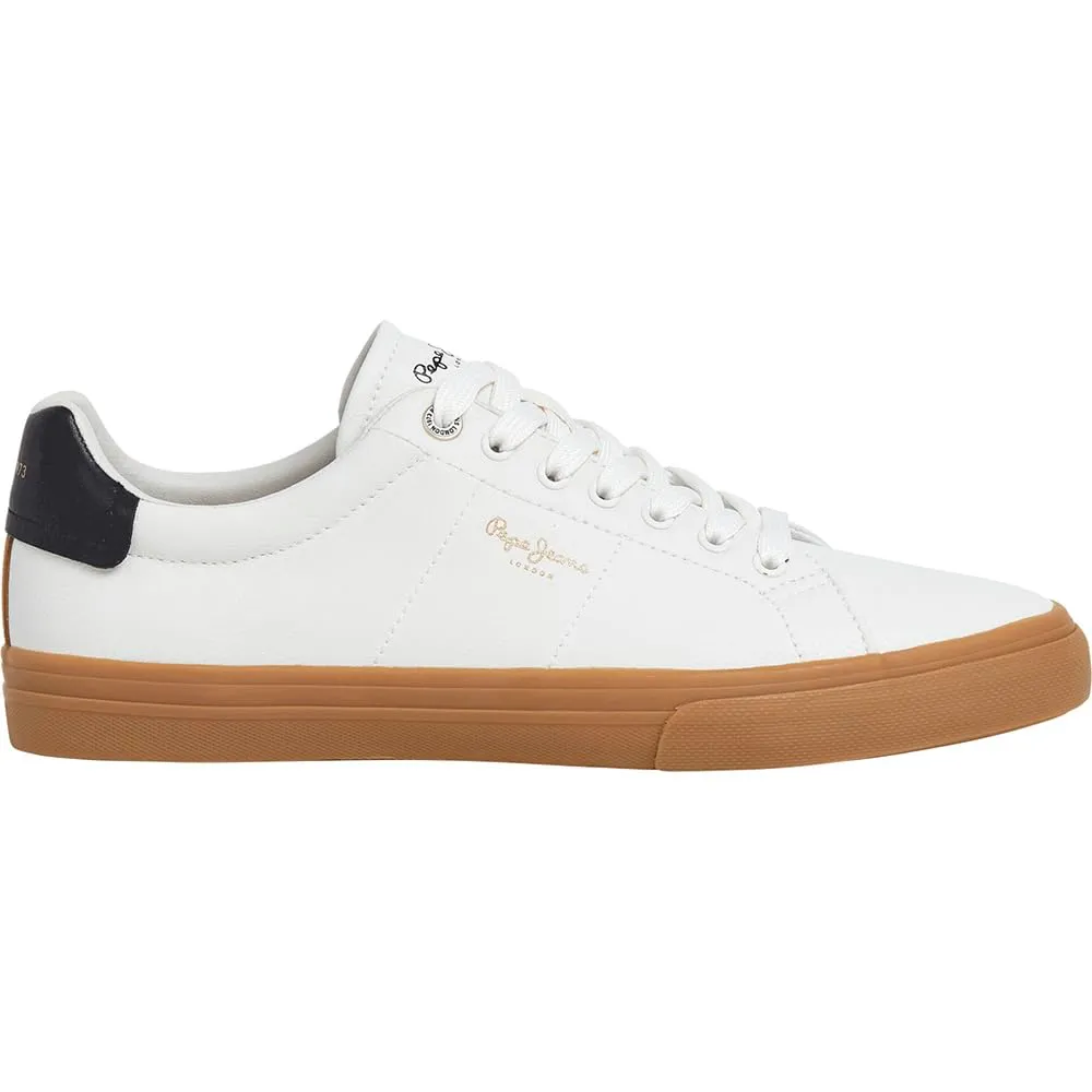 Pepe Jeans Kenton Base M Sneakers Uomo Nero Basse Vulcanizzate
