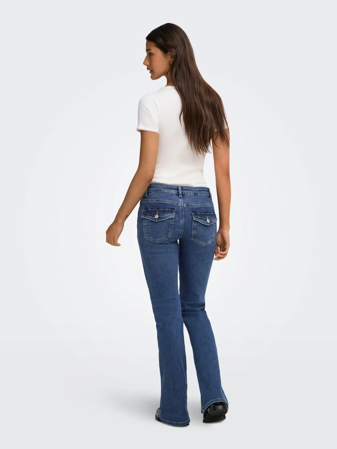 ONLY ONLPHOEBE jeans flare vita bassa 28W / 30L