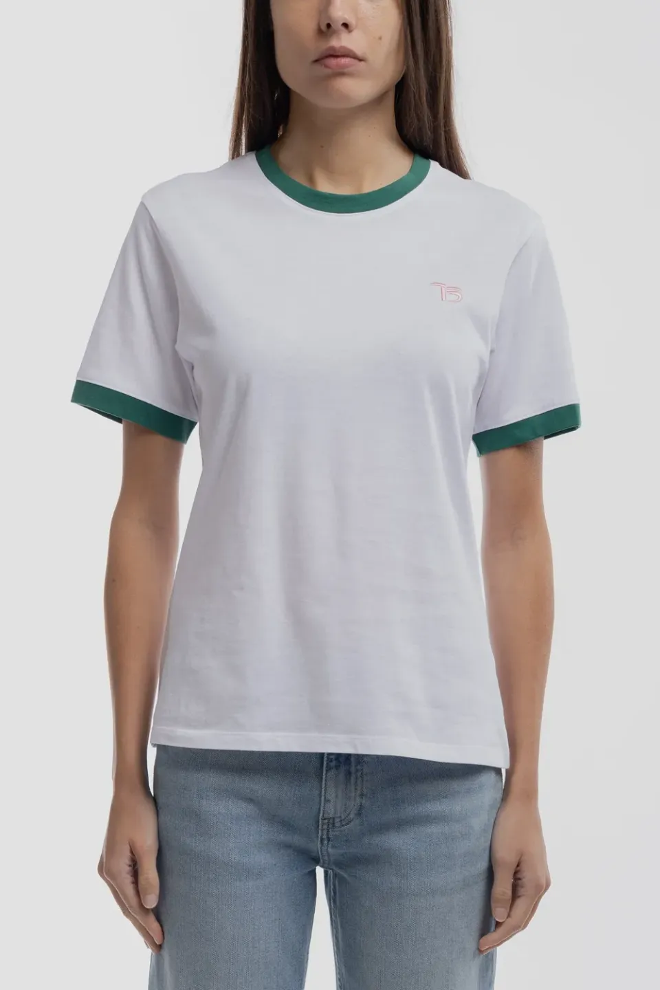 Teddy Smith T-Rin MC t-shirt bianco cotone