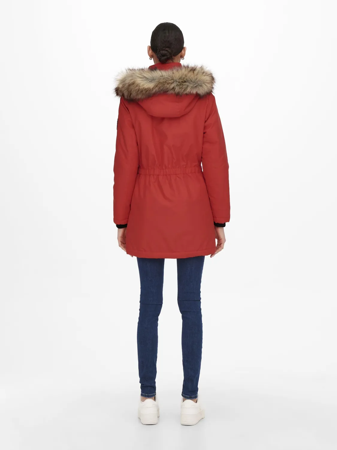 ONLY Onliris Parka giubbotto donna cappuccio pelliccia