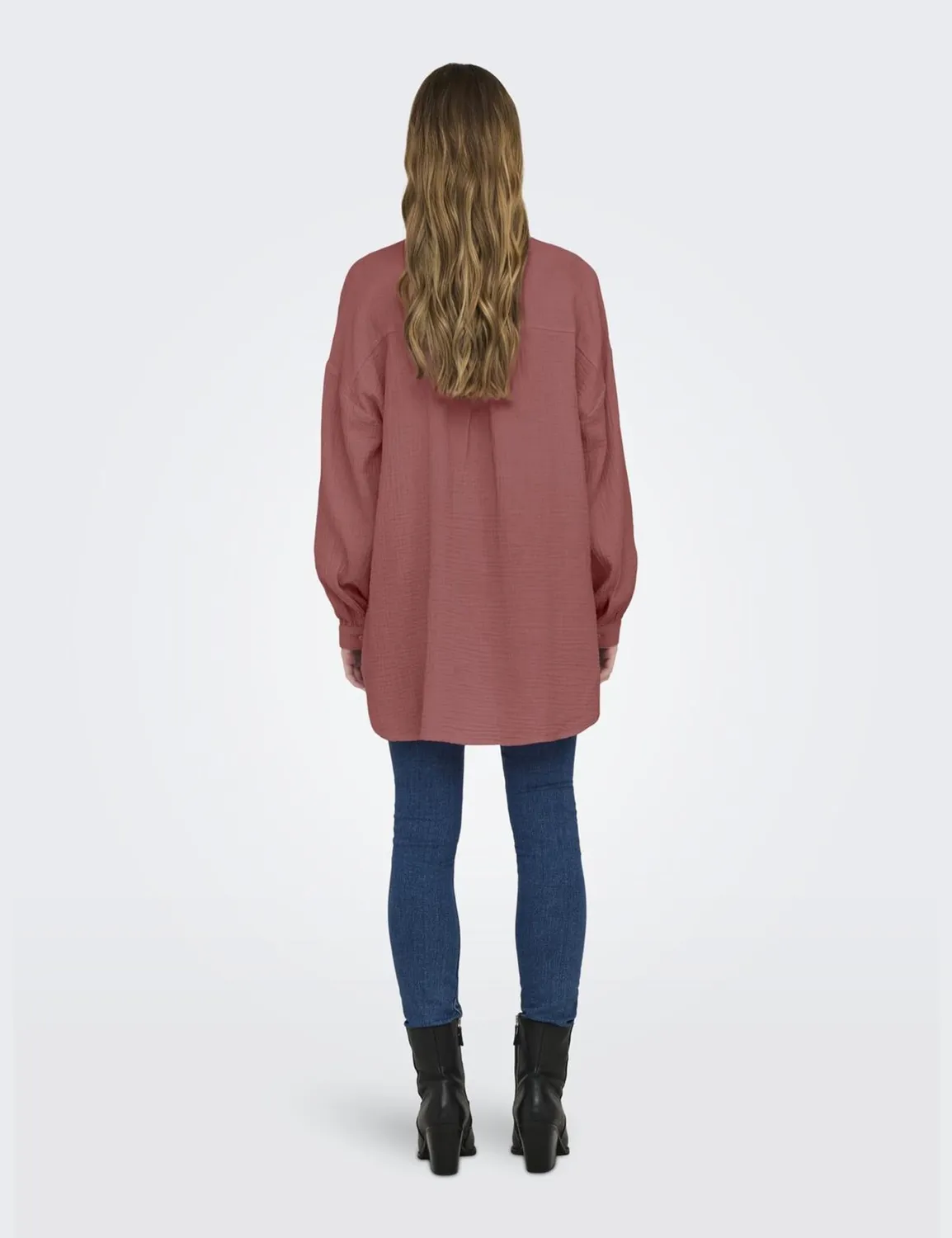 ONLY Onlthyra Life Noos Wvn camicia oversize