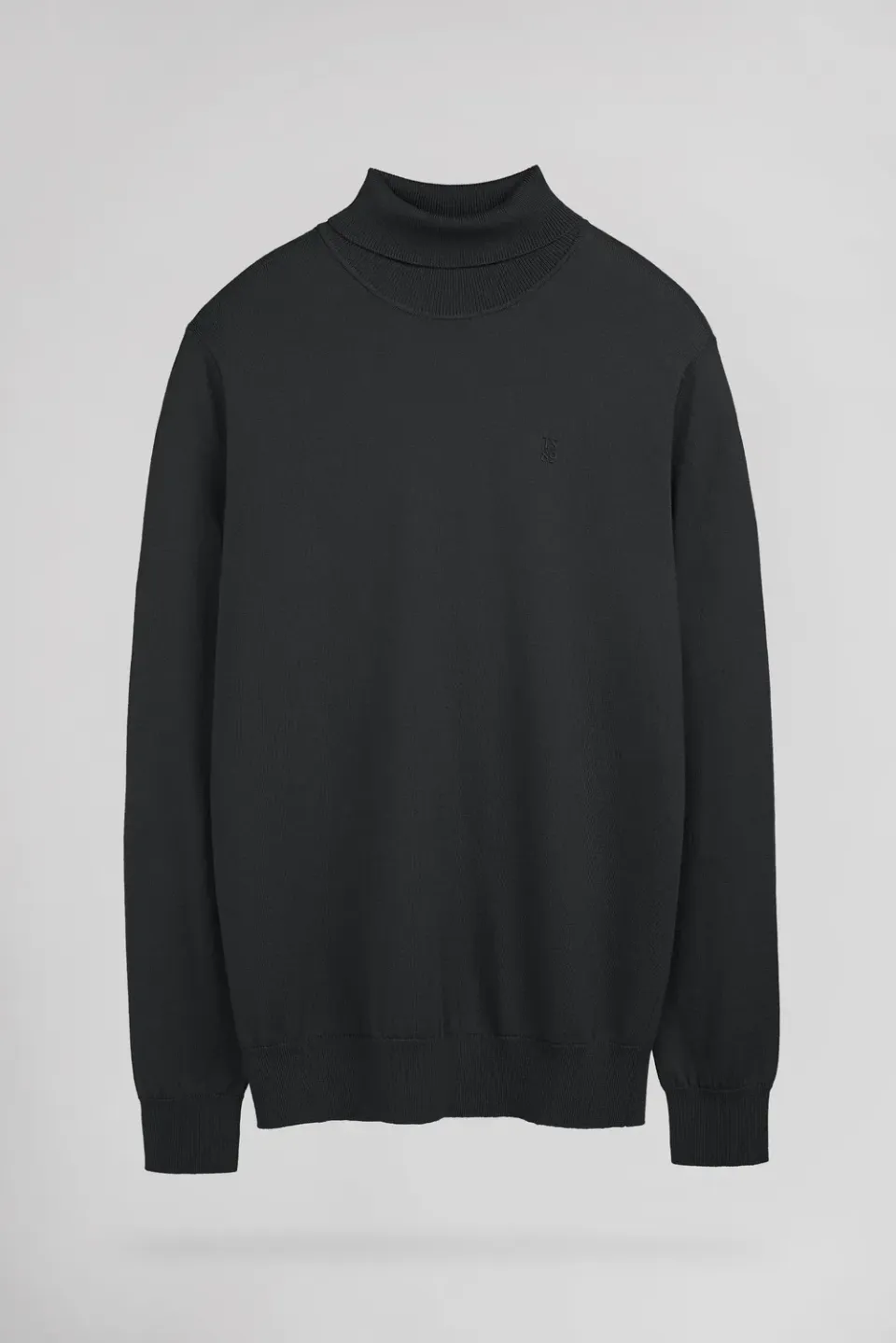 Teddy Smith P-Marcellus maglione dolcevita grigio slim fit