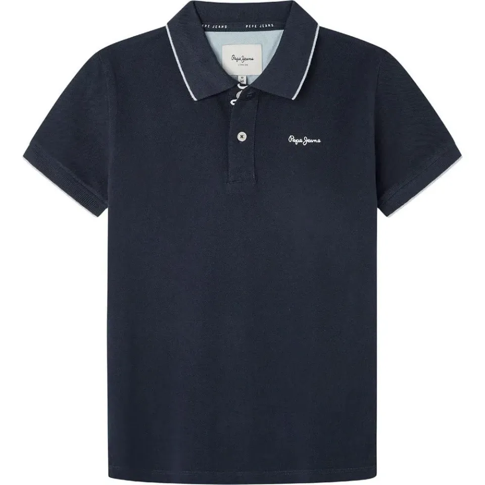 Pepe Jeans New Thor polo bambino piqué cotone