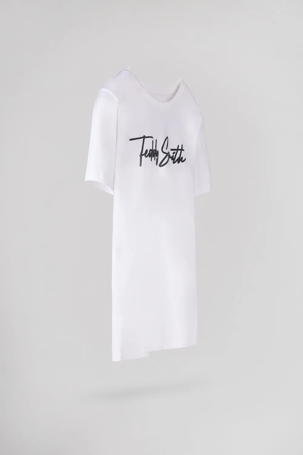Teddy Smith T-Evan MC JR T-Shirt Bianco Cotone Ragazzo