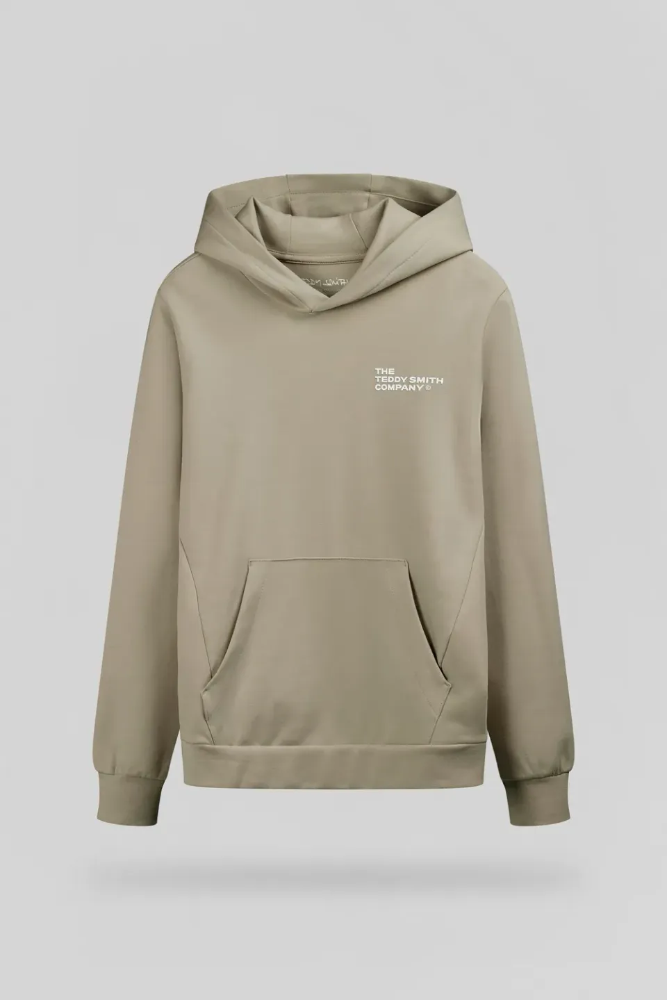 Teddy Smith S-Company Hoody Felpa Ragazzo Kaki