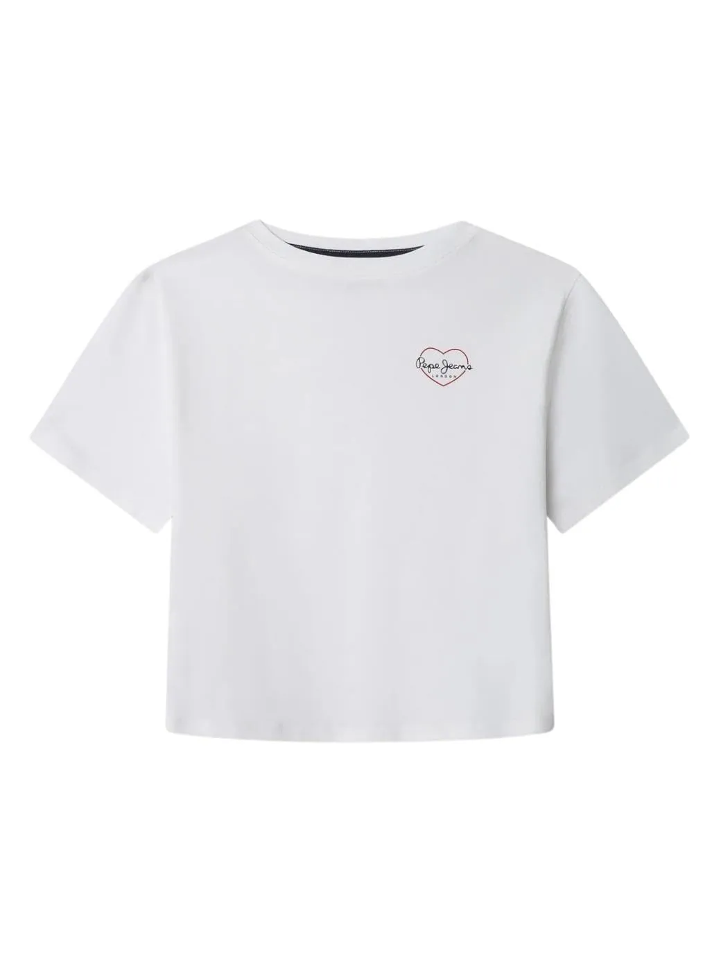 Pepe Jeans Giana t-shirt bambina rosa in cotone