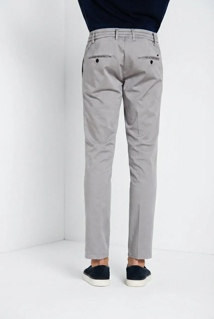 Mason's Milano Jogger Travel chino uomo grigio extra slim