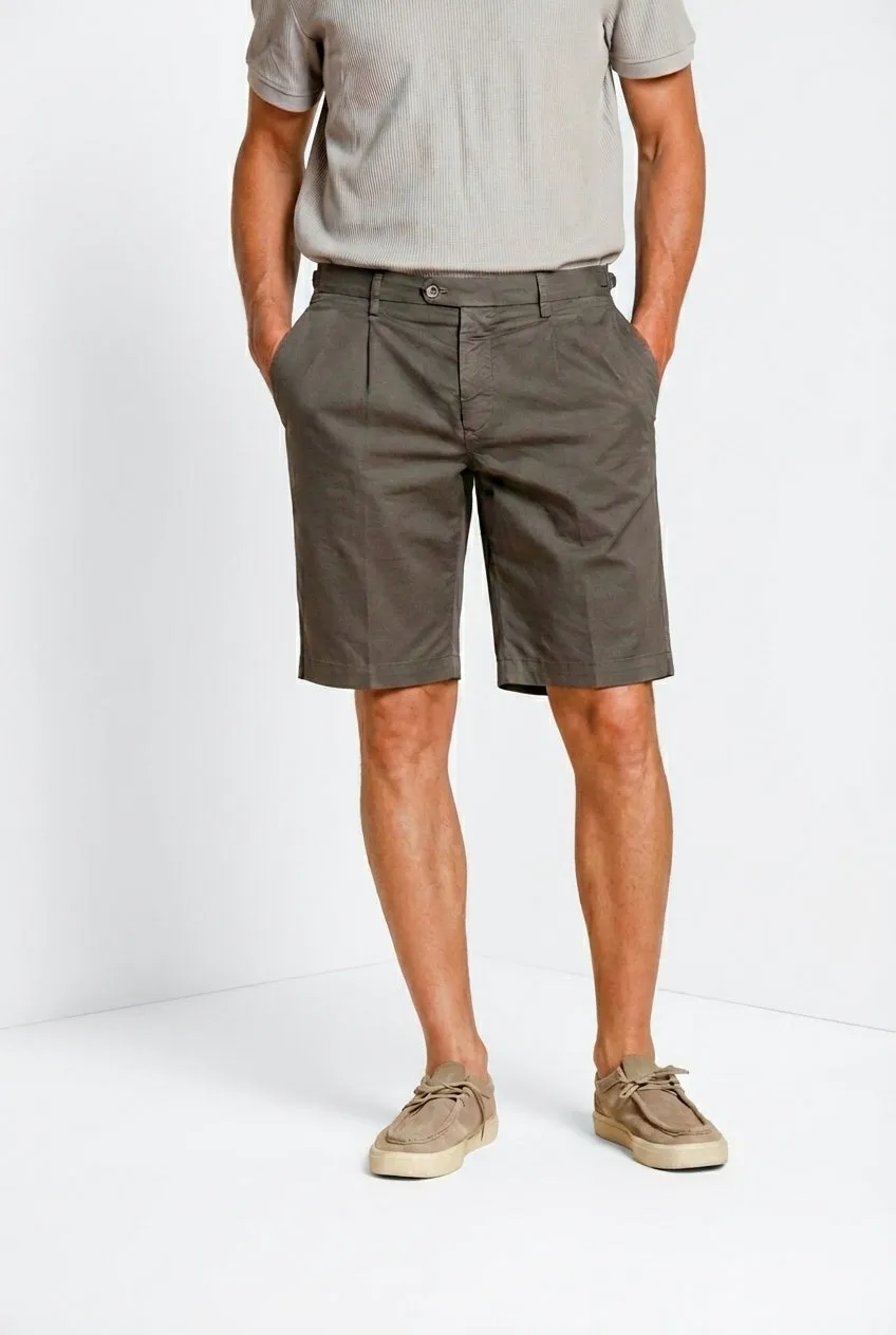 Mason's New York 2 Pinces bermuda uomo grigio scuro