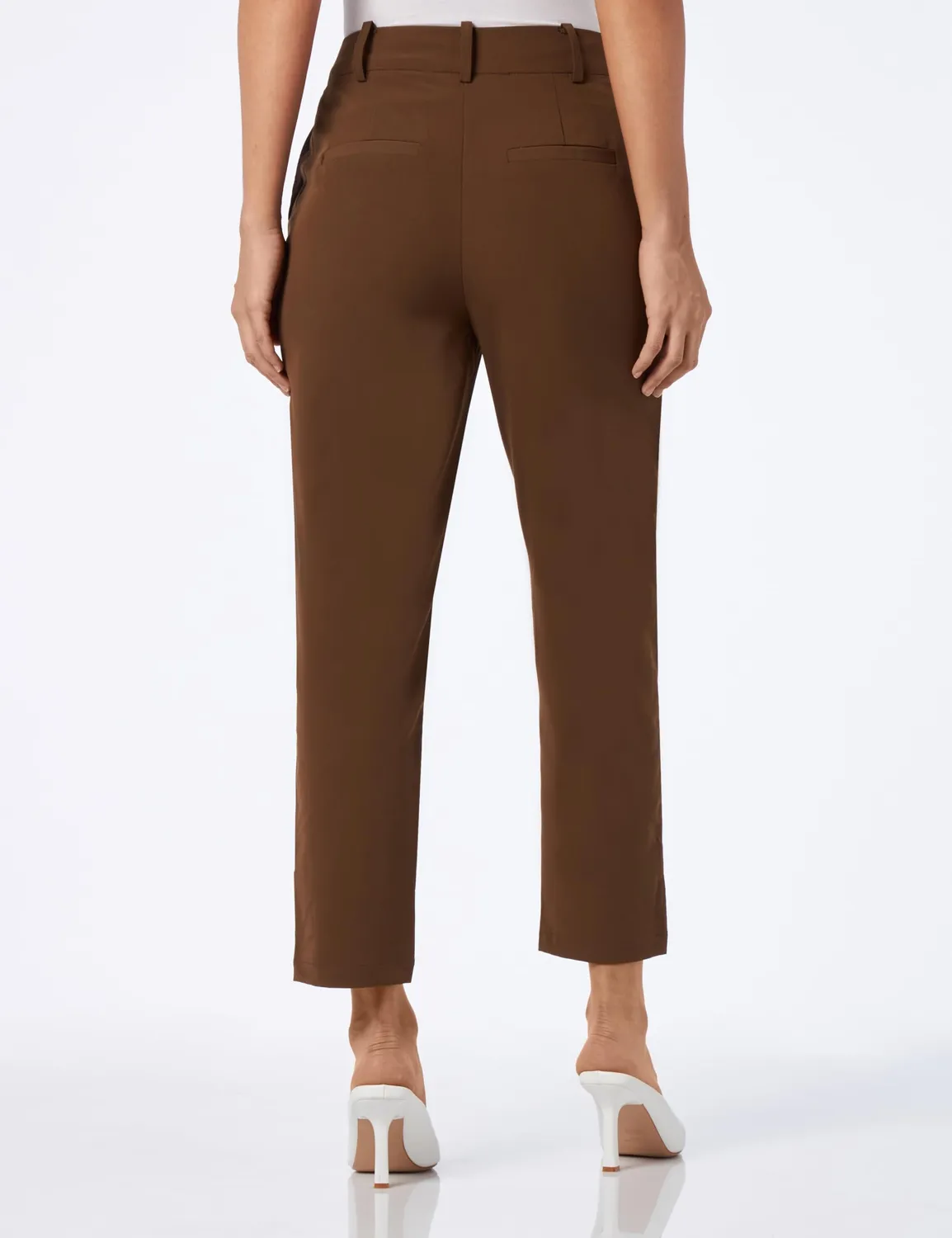 ONLY Onlmila CC Otw pantaloni donna terra scura elasticizzati
