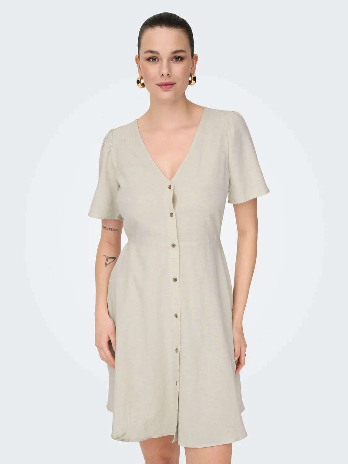 ONLY ONLVITA Vestito Corto Falcon leggero