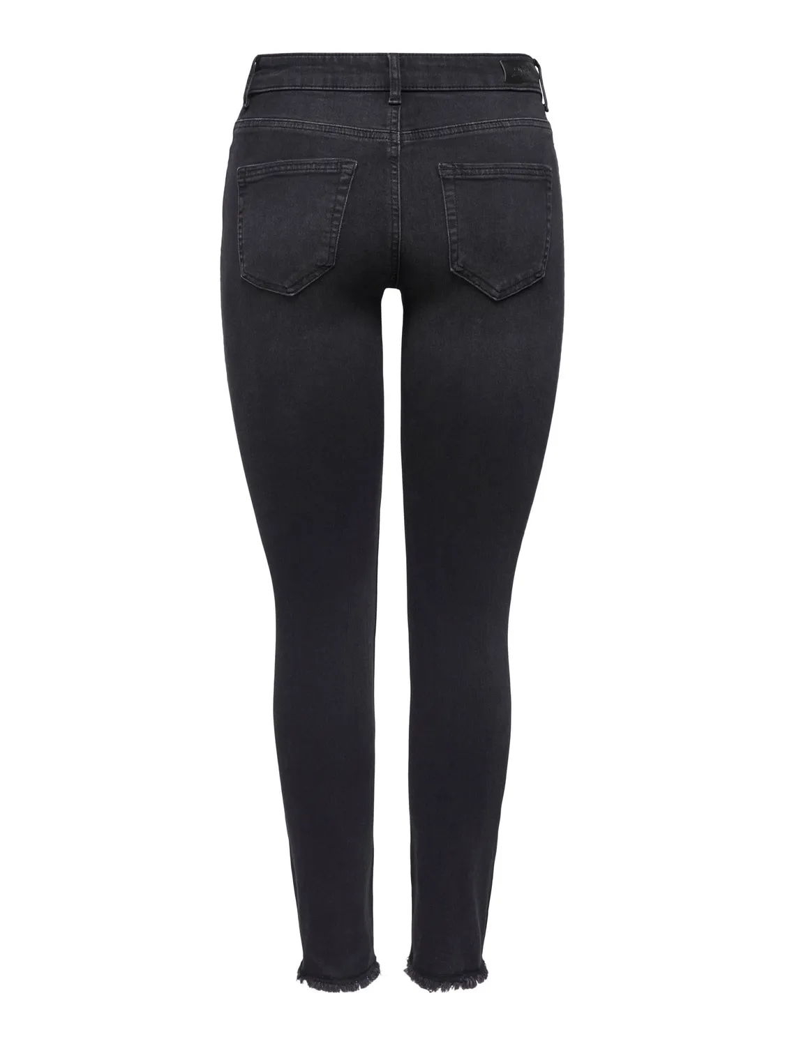 Only Onlblush Mid jeans skinny donna nero black denim