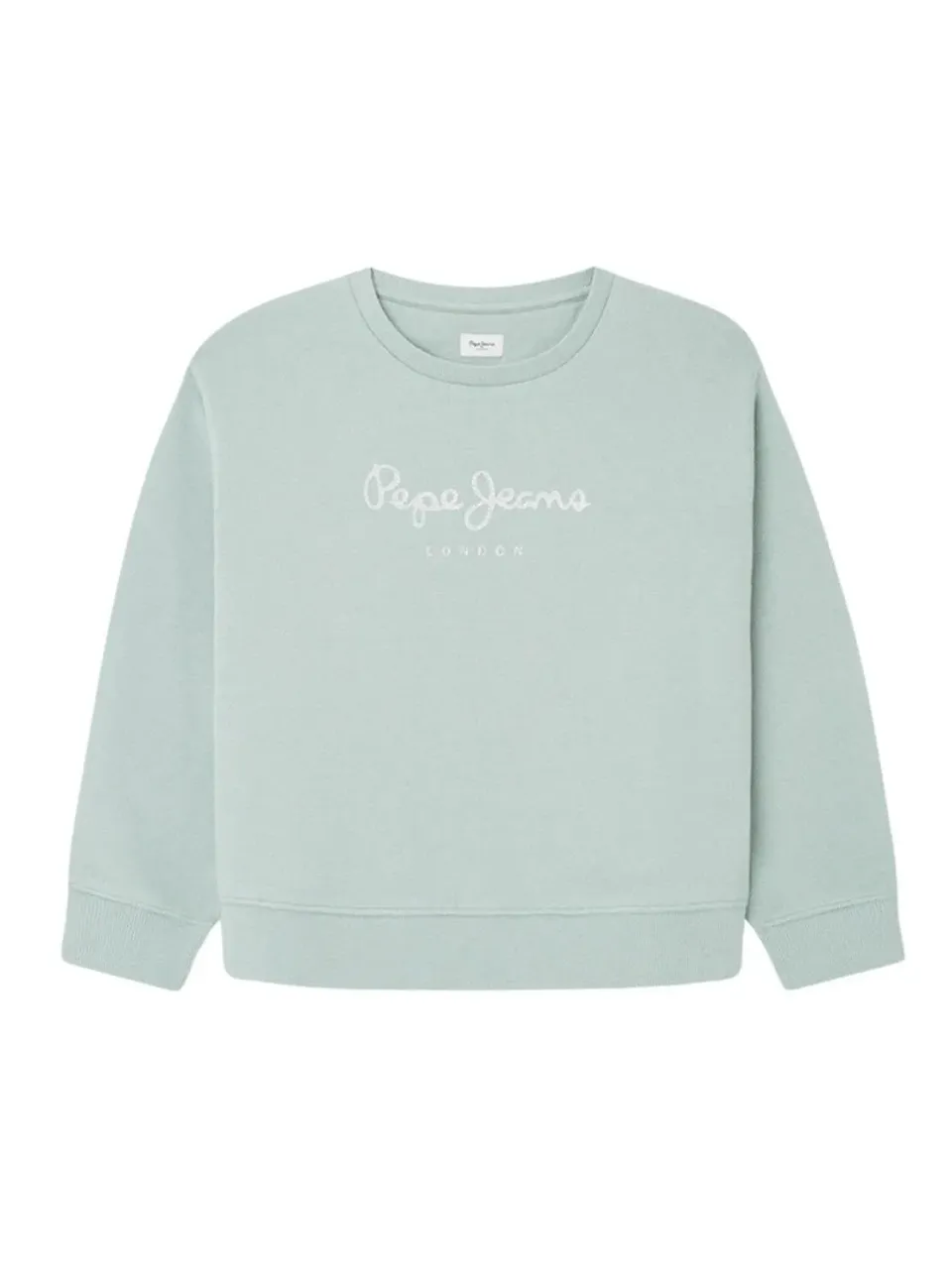 Pepe Jeans Winter Rose Felpa Bambina 10 Anni Verde
