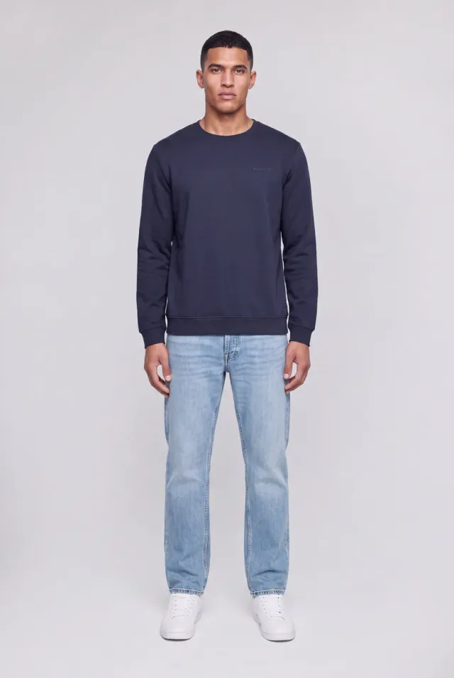 Teddy Smith S-Nark RC felpa navy cotone