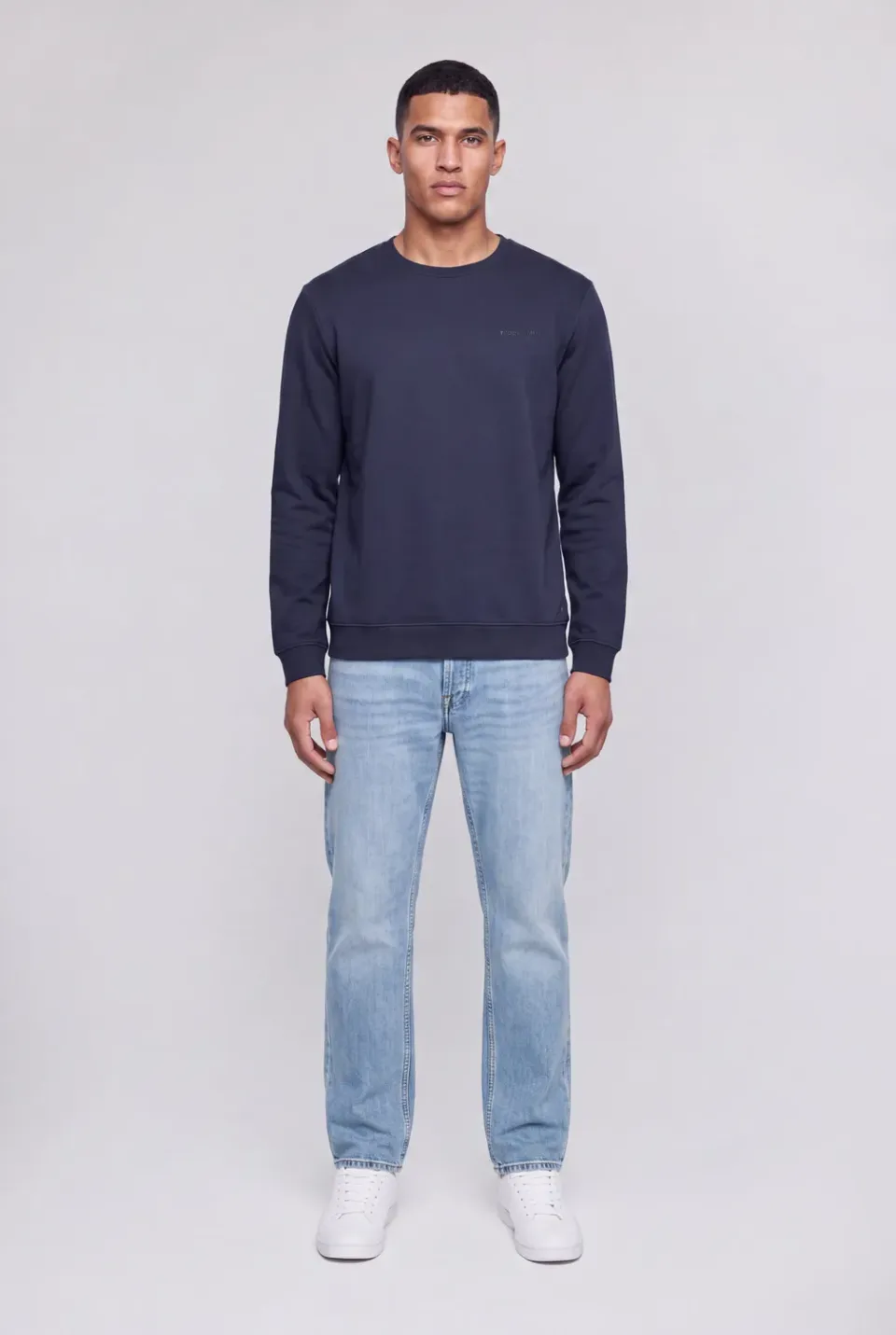 Teddy Smith S-Nark RC felpa navy cotone