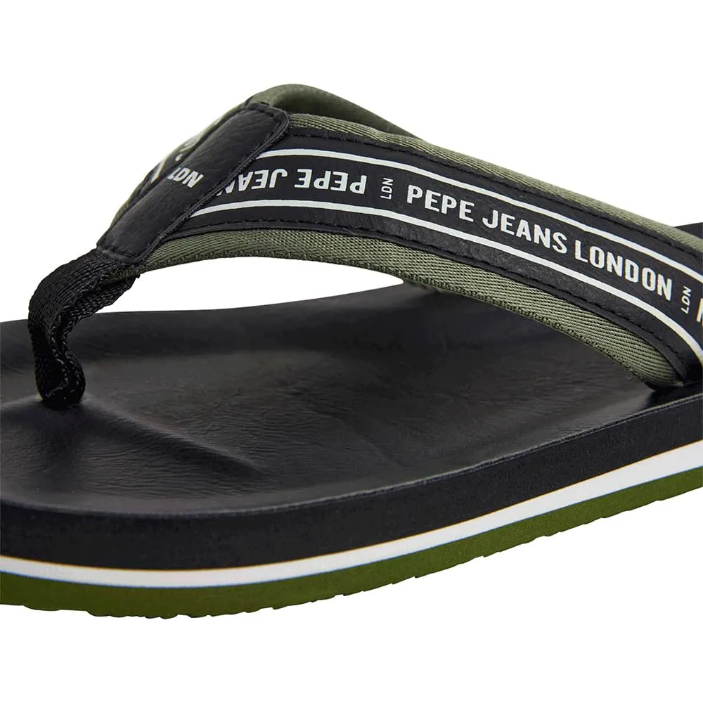 Pepe Jeans Miami Street infradito uomo 39,5 nero logo