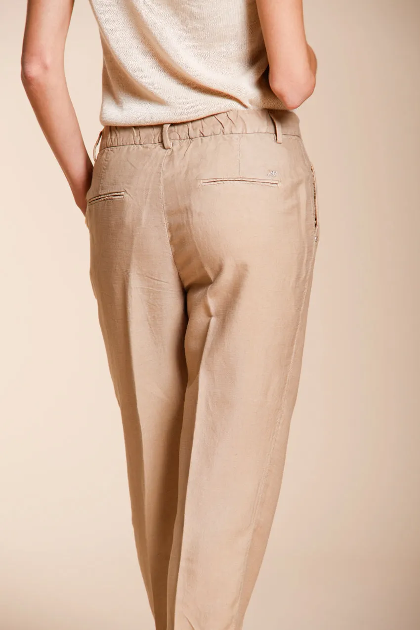 Mason's Linda Summer pantalone chino beige medio relaxed