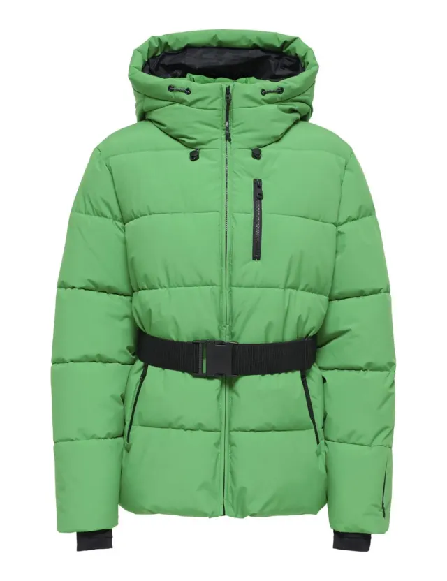ONLY Onlharper giacca cintura verde medio XS