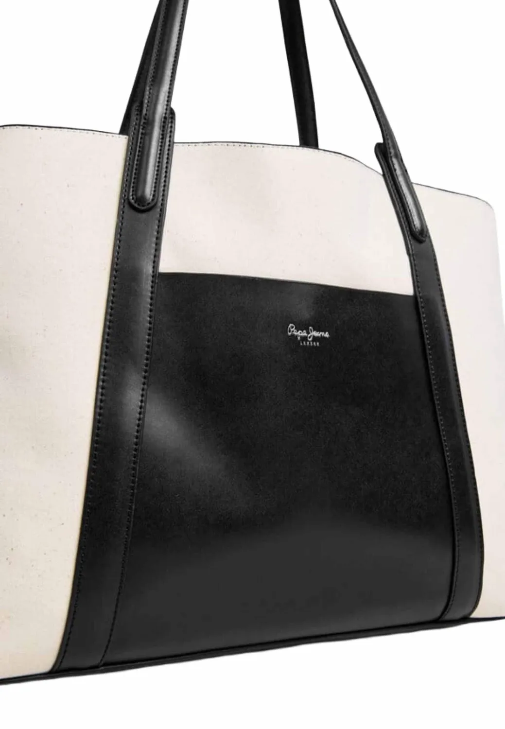 Pepe Jeans Audrey Tale shopper donna nero magnetica
