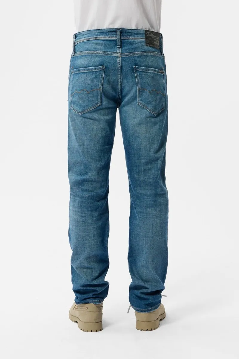 Teddy Smith Reeple Rock L32 jean uomo vintage indigo