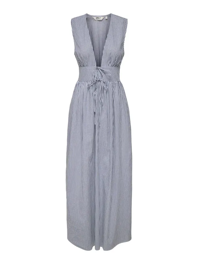 ONLY Onlsiska Life abito maxi donna S scollo V