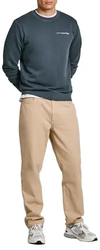 Pepe Jeans Davy Felpa Uomo M Dulwich Blue