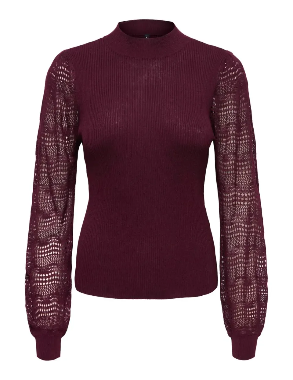 ONLY Onlannelina Maglia Collo Alto Donna Nero Lana