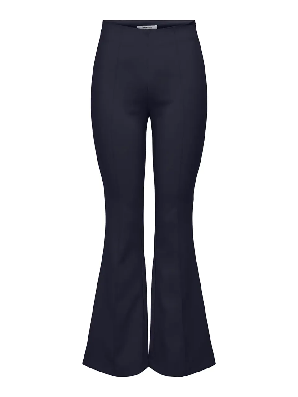 Only Onlastrid HW pantaloni donna flare elastico nero