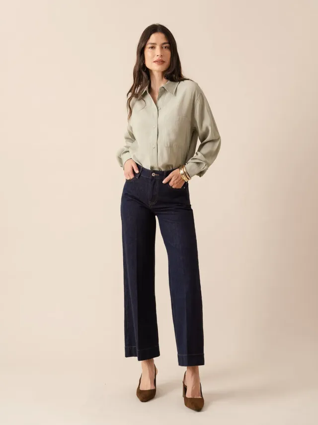Oraije Vienna jeans wide grezzo regular