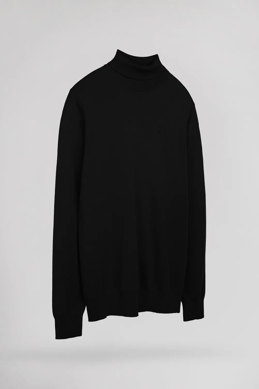 Teddy Smith P-Marcellus pull uomo nero dolcevita slim