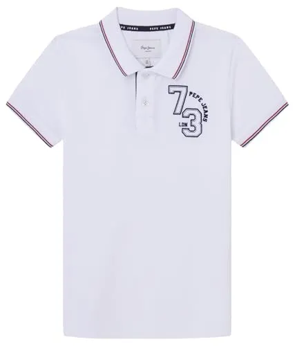 Pepe Jeans Landon polo uomo bianca 100% cotone