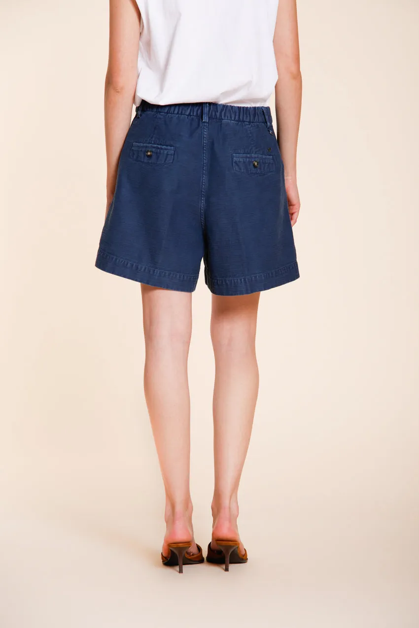 Mason's Dallas Bermuda Cargo Donna Relaxed Blu Royal