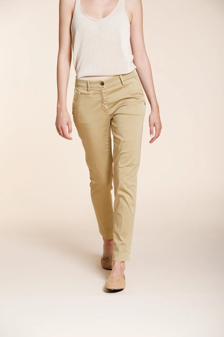 Mason's New York Slim chino beige slim cotone