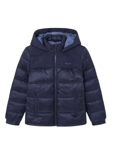 Pepe Jeans Odonis Piumino Bambino 10 Anni con Cappuccio