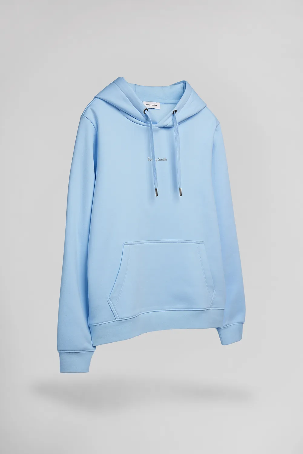 Teddy Smith S-Solene Hoody Felpa Azzurra Donna