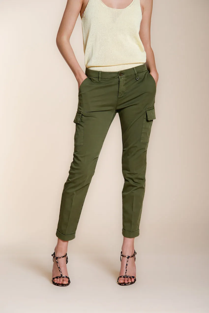 Mason's Chile City cargo donna verde bosco slim