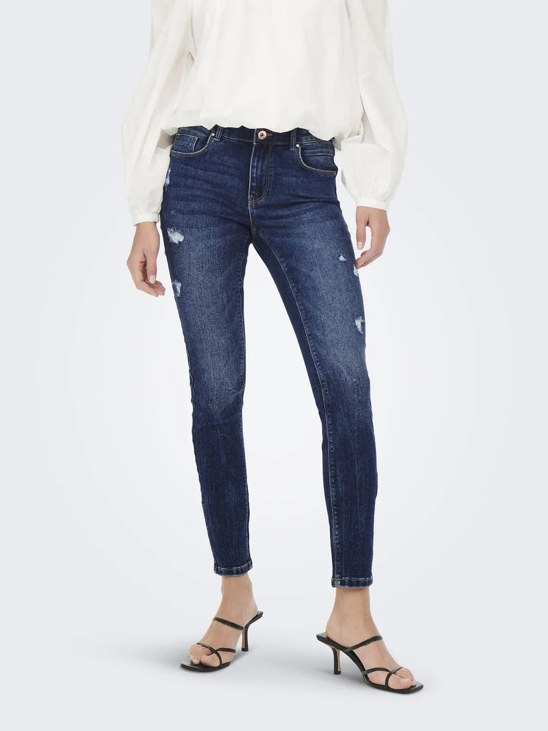 ONLY Onldaisy Push Up jeans donna blu 28/32