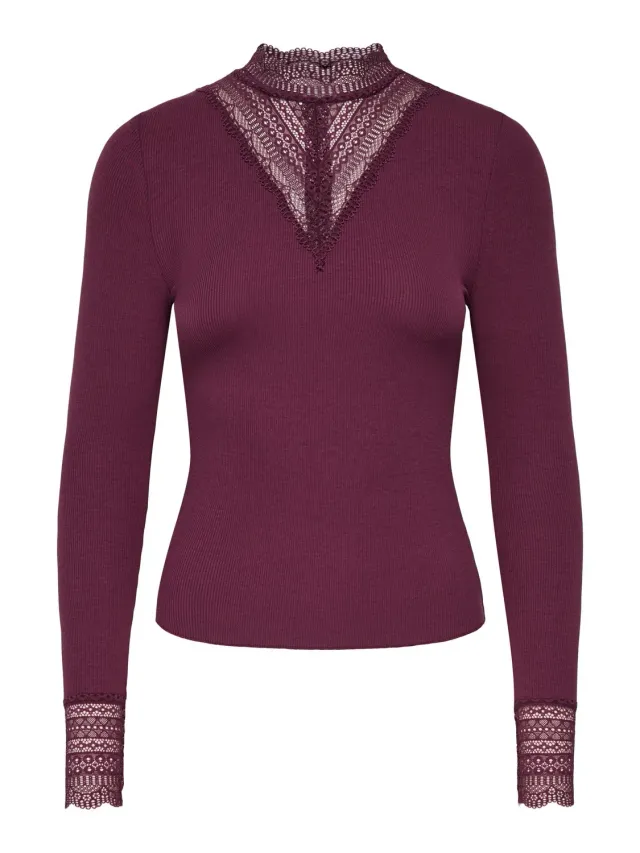 ONLY Ontilde Top Donna Nero Smock