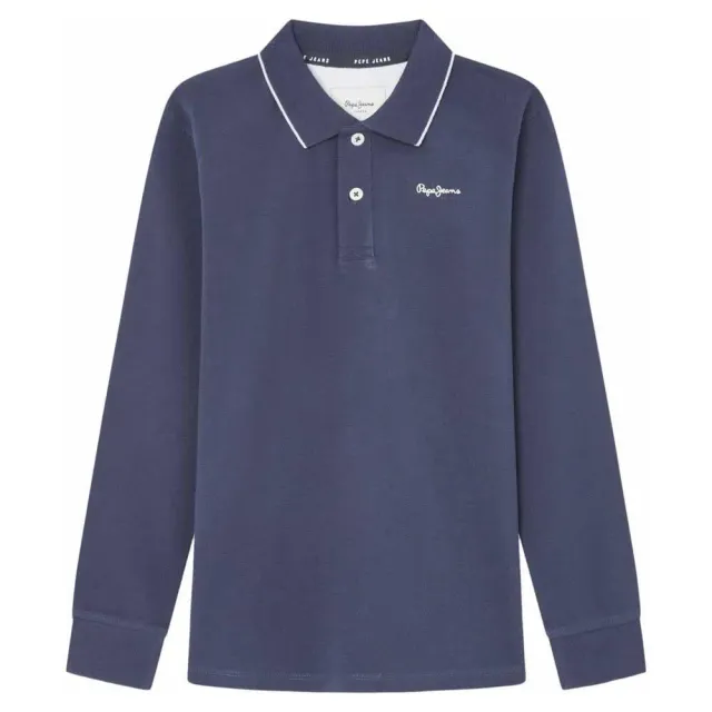 Pepe Jeans New Thor LS Polo Bambino 10 Anni Maniche Lunghe
