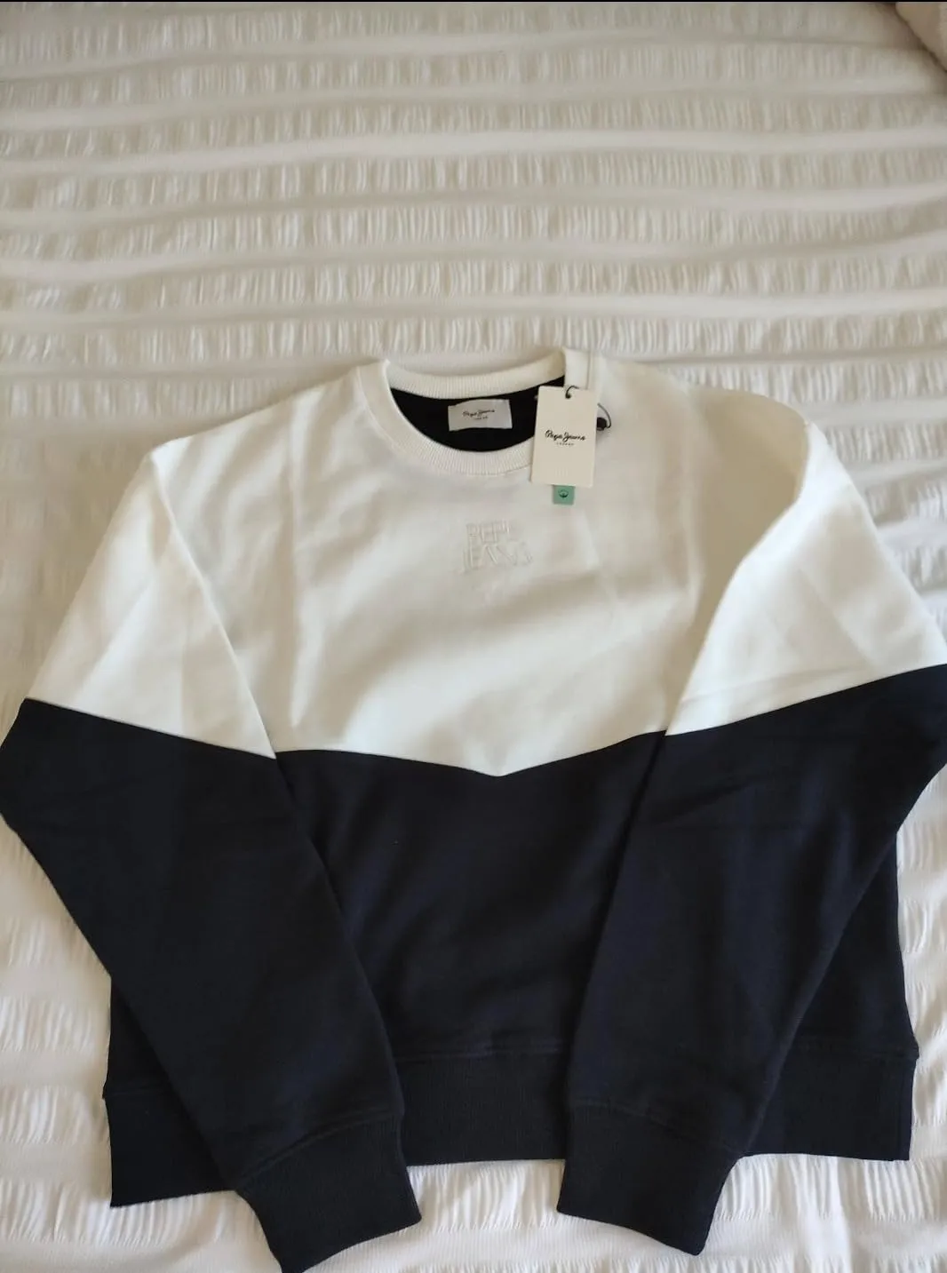 Pepe Jeans Hilda Maglione Donna M Collo Perkins Blu