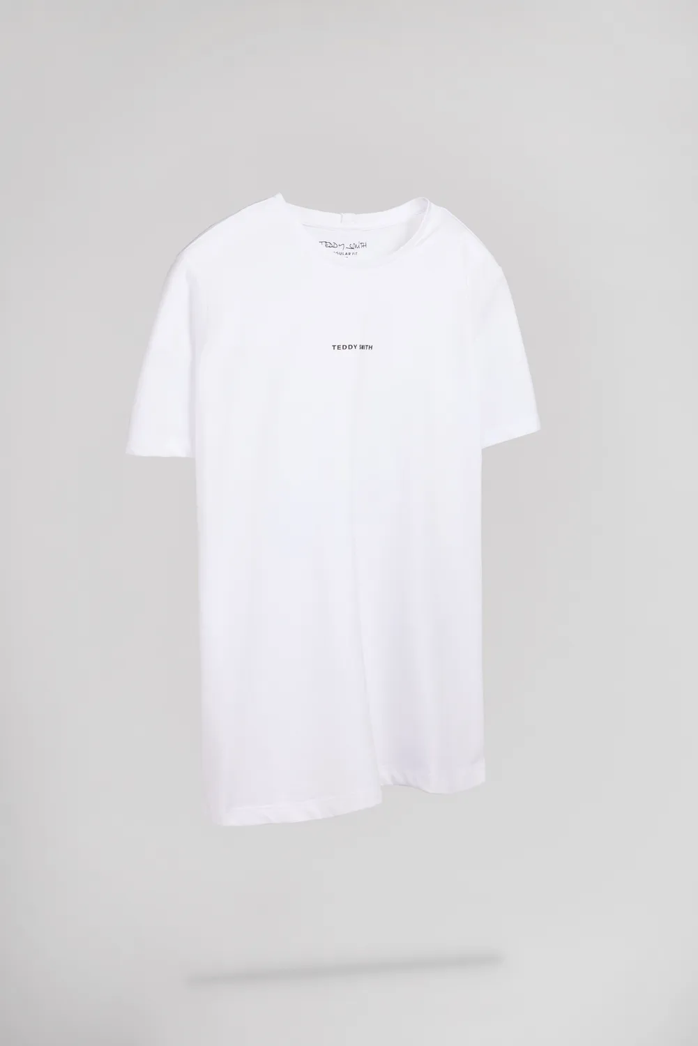 Teddy Smith T-Soy 2 MC t-shirt uomo bianca regular cotone